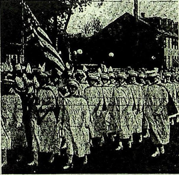 Ku Klux Klan Marchers